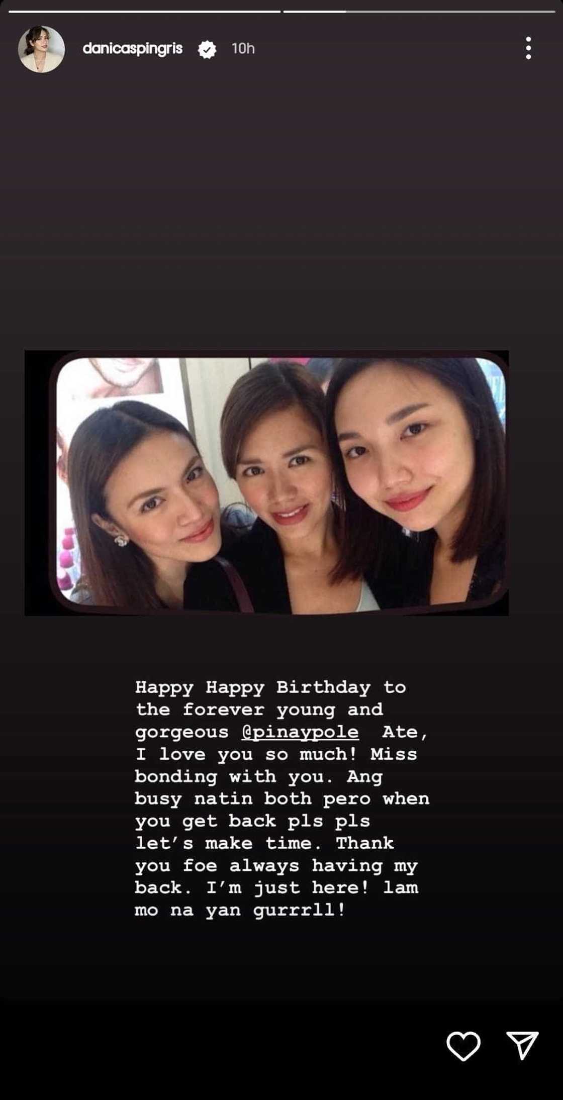 Danica Sotto, may pakiusap kay Ciara Sotto sa kaarawan nito: "Let's make time" Danica Sotto, may pakiusap kay Ciara Sotto sa kaarawan nito: "Let's make time"