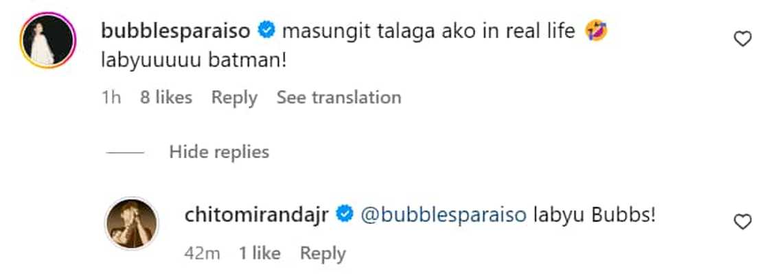 Chito Miranda pens lengthy post on his friendship with Bubbles Paraiso: “more than 20 years na” Chito Miranda pens lengthy post on his friendship with Bubbles Paraiso: “more than 20 years na”