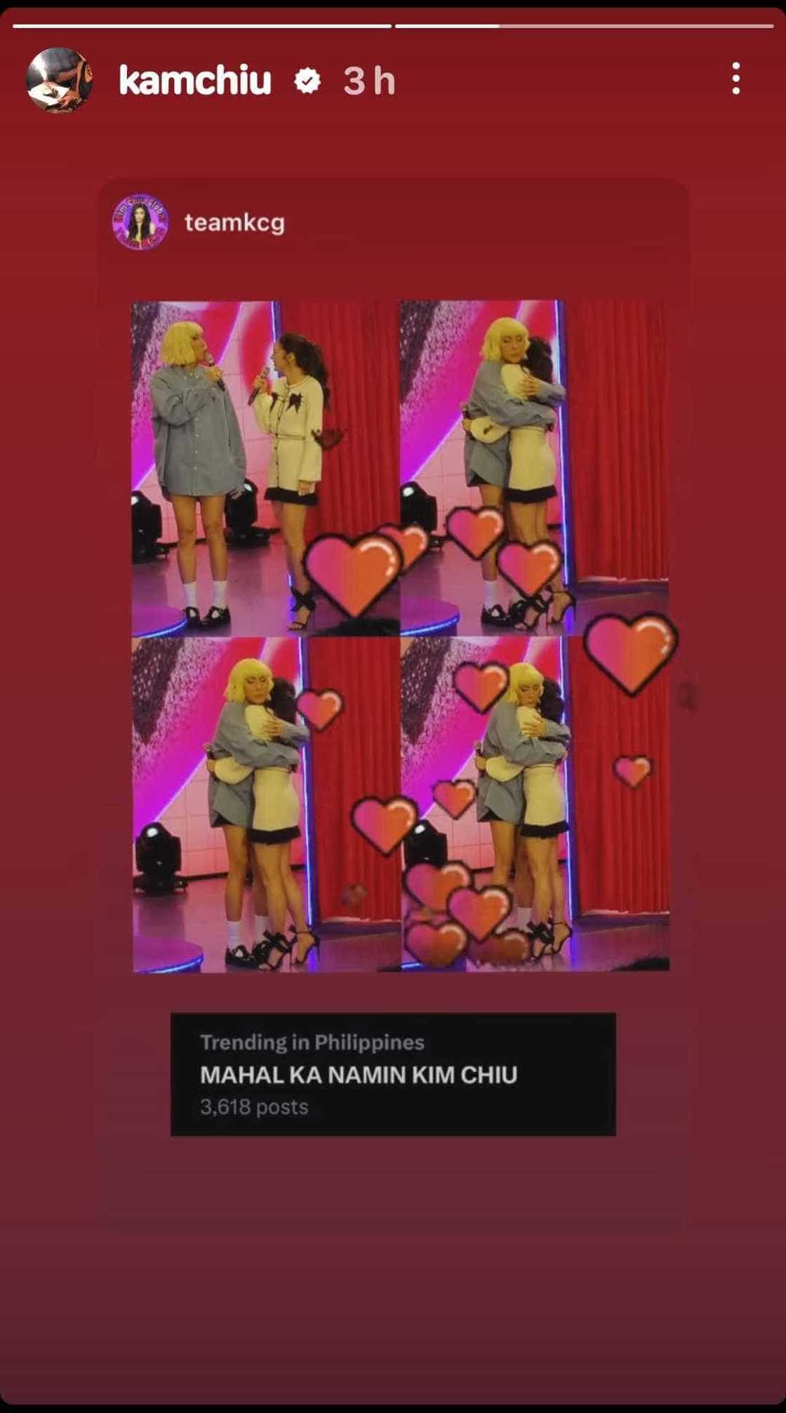Kapatid ni Kim Chiu na si Lakam, nag-repost ng pics ng heartwarming moment nina ni Vice Ganda, Kim Kapatid ni Kim Chiu na si Lakam, nag-repost ng pics ng heartwarming moment nina ni Vice Ganda, Kim