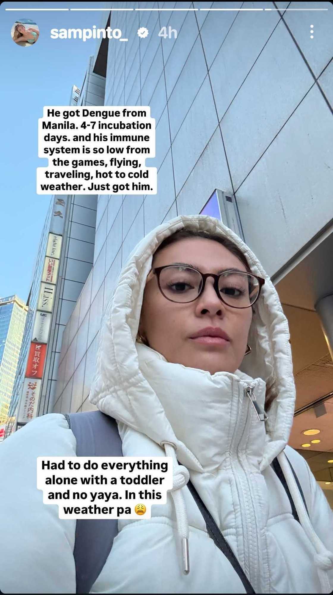 Mister ni Sam Pinto na si Anthony Semerad, isinugod sa hospital habang nasa Japan sila Mister ni Sam Pinto na si Anthony Semerad, isinugod sa hospital habang nasa Japan sila