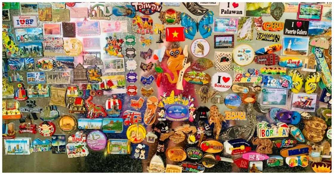 Travel blogger, 250 na ref magnets na ang nakolekta mula sa mga napuntahang lugar