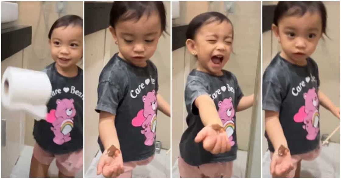 Sarina Hilario, kinaaliwan sa kanyang reaksiyon matapos siyang i-prank ng kanyang mommy Sarina Hilario, kinaaliwan sa kanyang reaksiyon matapos siyang i-prank ng kanyang mommy