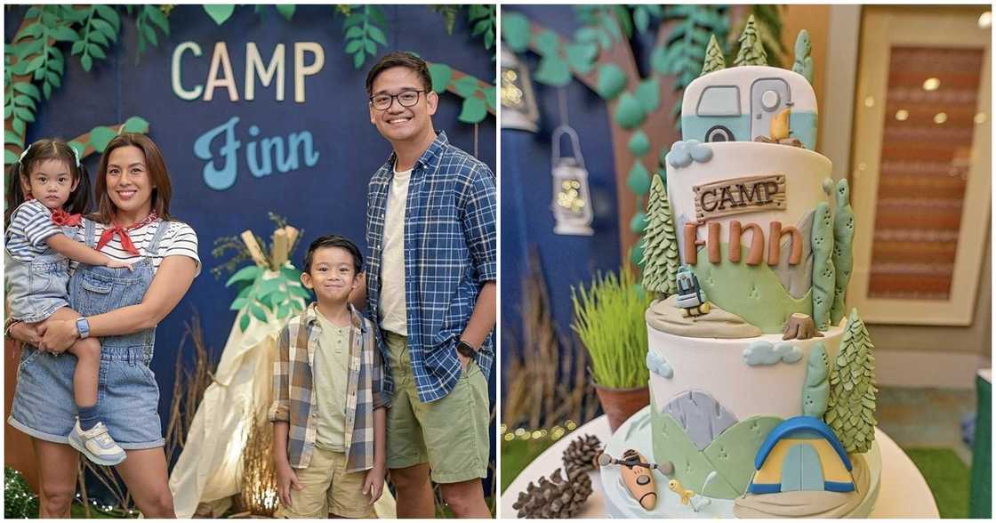 Nikki Gil, ibinida ang camping-themed birthday party ng anak niyang si Finn