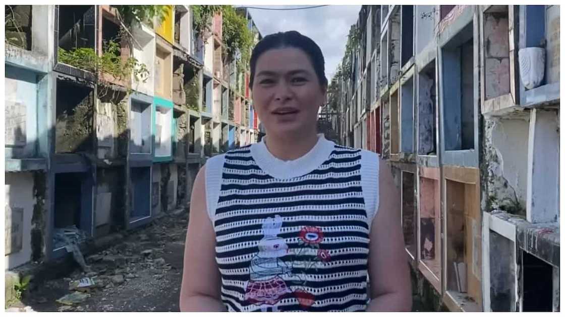 Aiko Melendez, pinuntahan at tinulungan ang isang pamilyang nakatira sa likod ng mga nitso