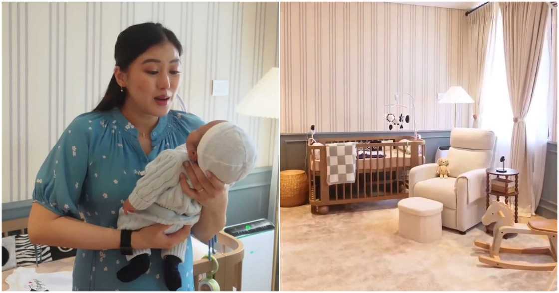 Alex Gonzaga, may opisyal na pasilip sa cozy at eleganteng room ni Baby isaac Alex Gonzaga, may opisyal na pasilip sa cozy at eleganteng room ni Baby isaac