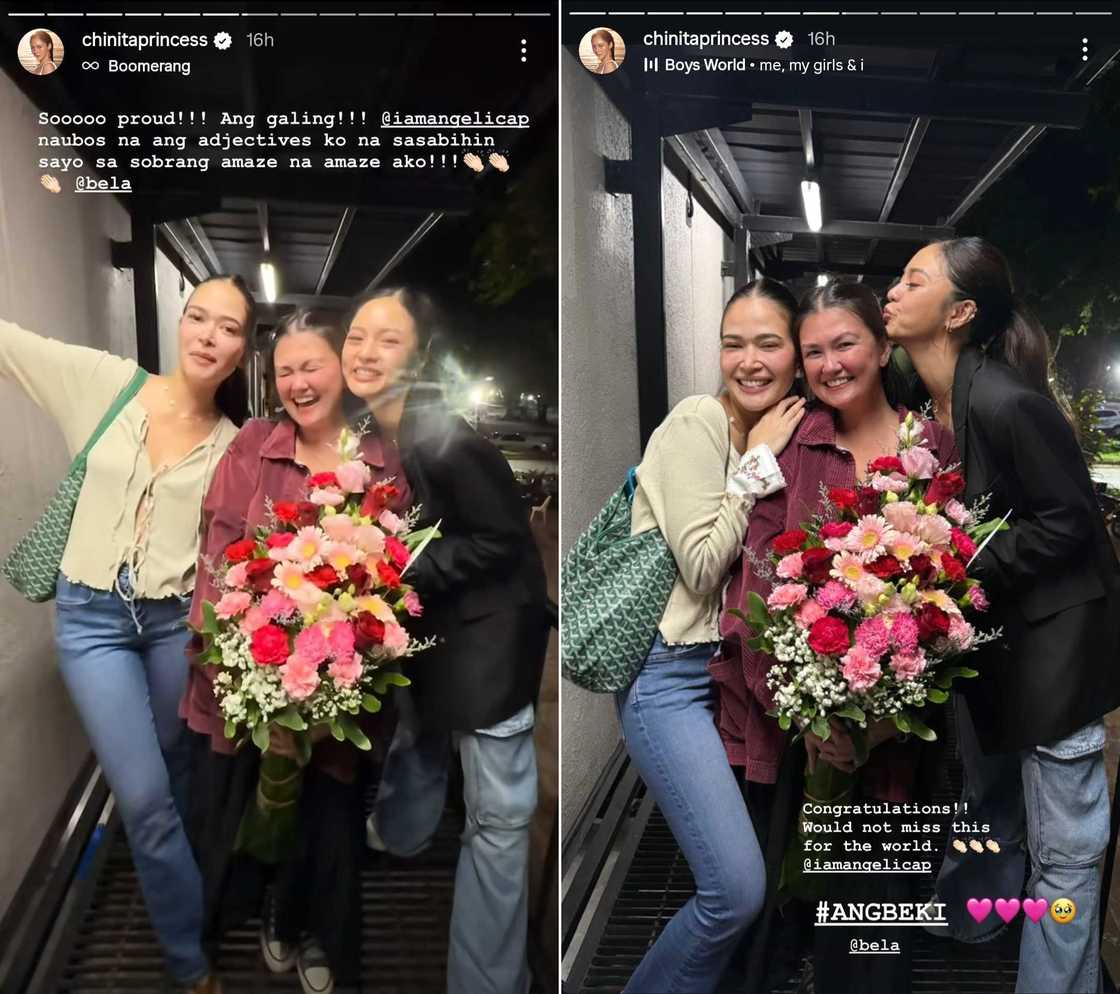 Kim Chiu on Angelica Panganiban's theater debut: "Parang hindi first time" Kim Chiu on Angelica Panganiban's theater debut: "Parang hindi first time"