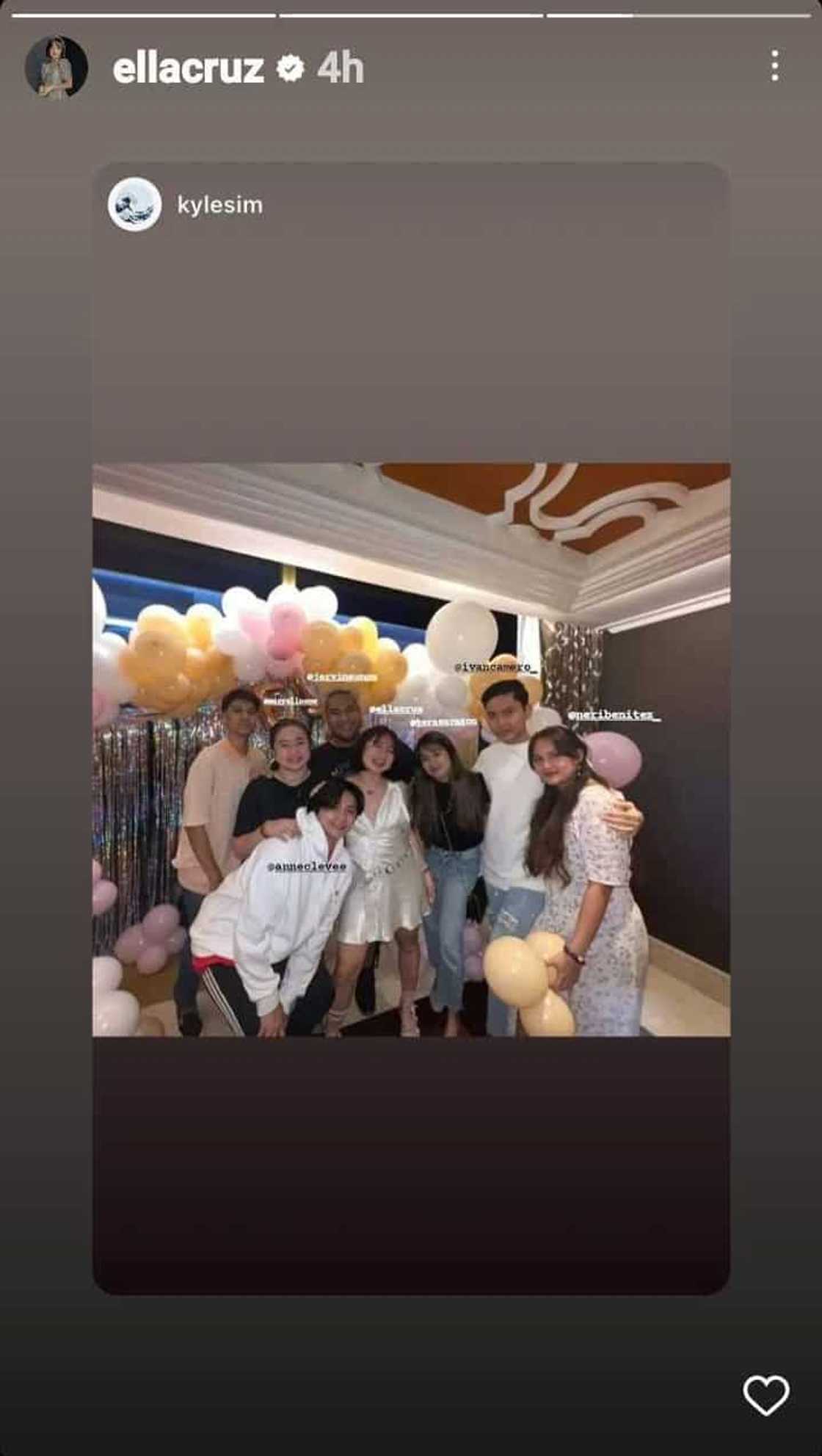 Glimpse of Ella Cruz’s birthday party goes viral; netizens greet the actress Glimpse of Ella Cruz’s birthday party goes viral; netizens greet the actress