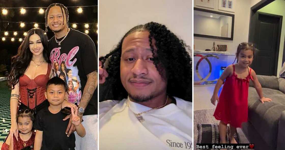 Ray Parks, napa-react ng "best feeling ever" dahil sa sweet na sinabi nig anak ni Zeinab Harake na si Bia