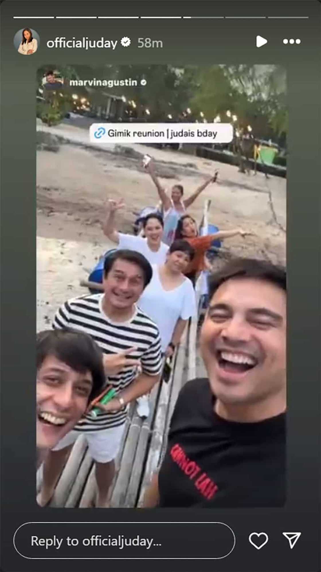 Gimik originals, nag-reunion sa birthday ni Judy Ann Santos: “Hindi mapawi ang ngiti at saya ko” Gimik originals, nag-reunion sa birthday ni Judy Ann Santos: “Hindi mapawi ang ngiti at saya ko”