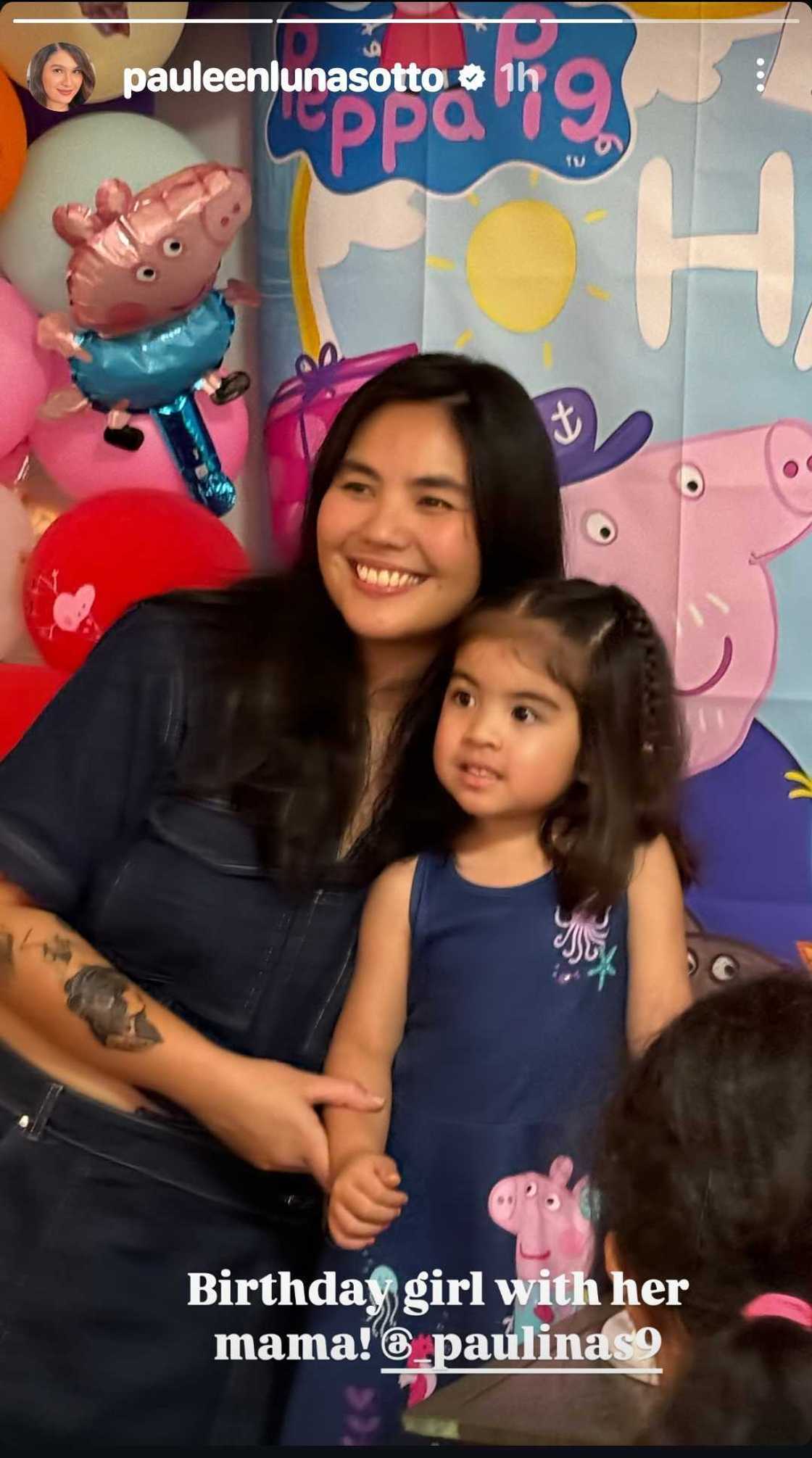 Pauleen Luna, ipinasilip ang birthday party ng anak ni Paulina Sotto na si Sachi