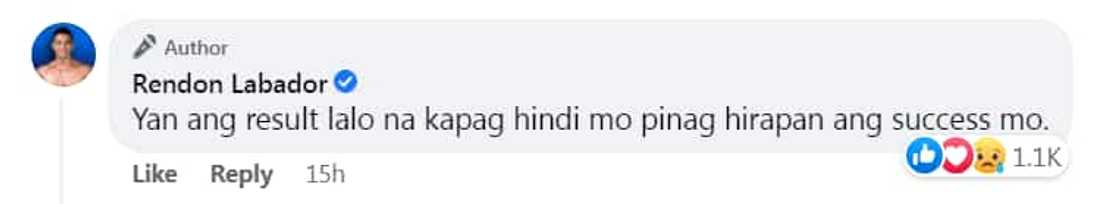 Rendon Labador, tinawag na “walang pinag-aralan” si Alex Gonzaga dahil sa ginawa nito sa isang waiter