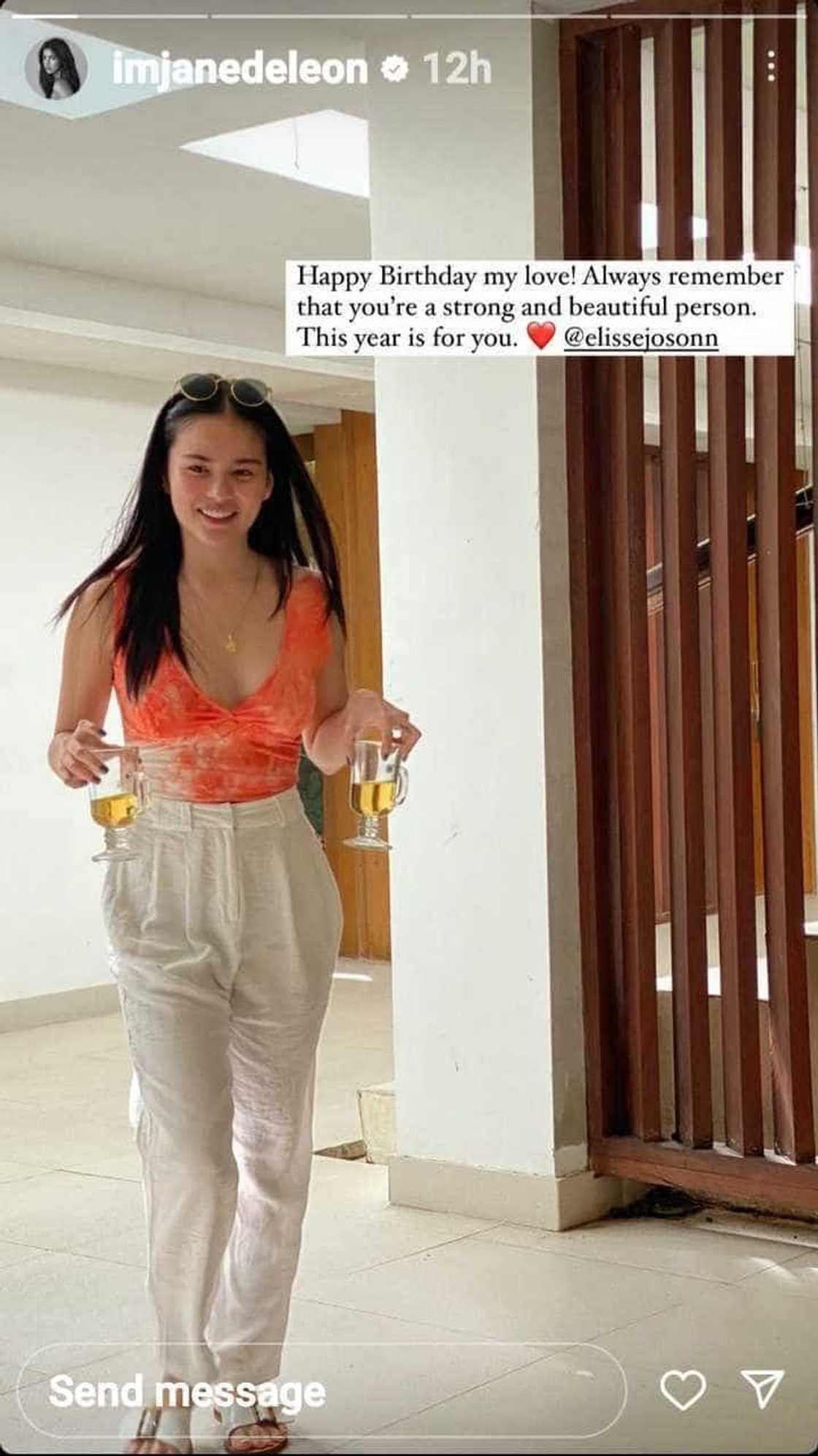 Jane De Leon pens heartfelt birthday message for Elisse Joson Jane De Leon pens heartfelt birthday message for Elisse Joson