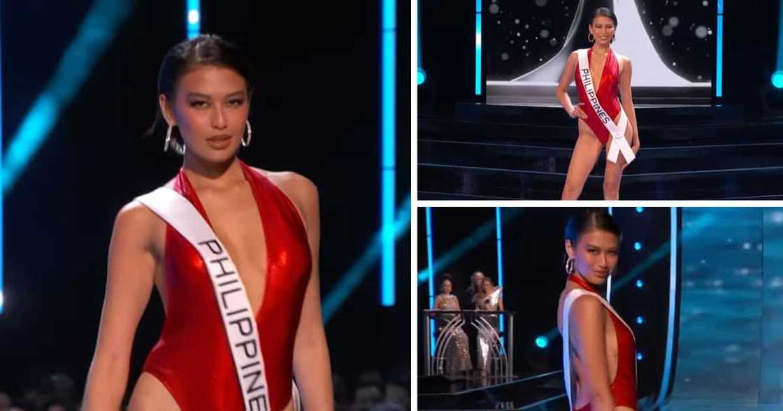 Michelle Dee, pagrampa niya sa Miss Universe 2023 swimsuit prelims, hinangaan Michelle Dee, pagrampa niya sa Miss Universe 2023 swimsuit prelims, hinangaan
