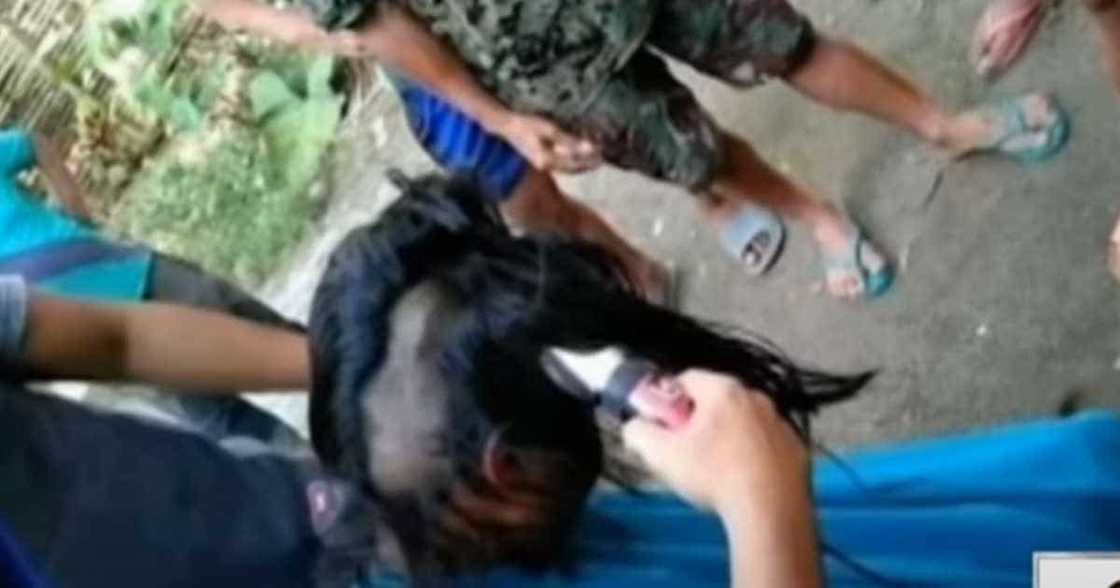 Community in Maguindanao shaves heads of women as punishment for being lesbians Community in Maguindanao shaves heads of women as punishment for being lesbians