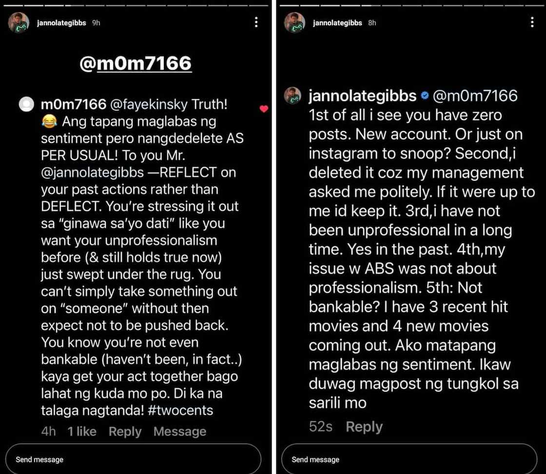 Janno Gibbs slams netizen who called him ‘unprofessional’ & ‘not bankable’