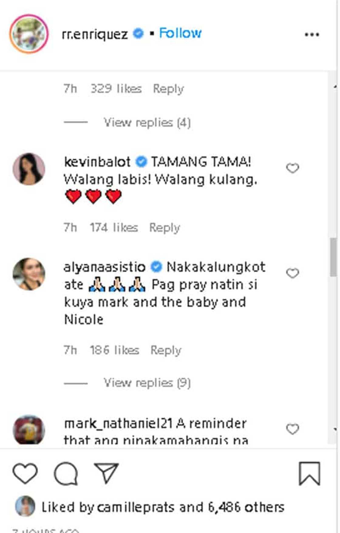 Celebrities, nag-react sa post ni RR Enriquez ukol sa pagtrato ni Lolit Solis kay Mark Herras Celebrities, nag-react sa post ni RR Enriquez ukol sa pagtrato ni Lolit Solis kay Mark Herras