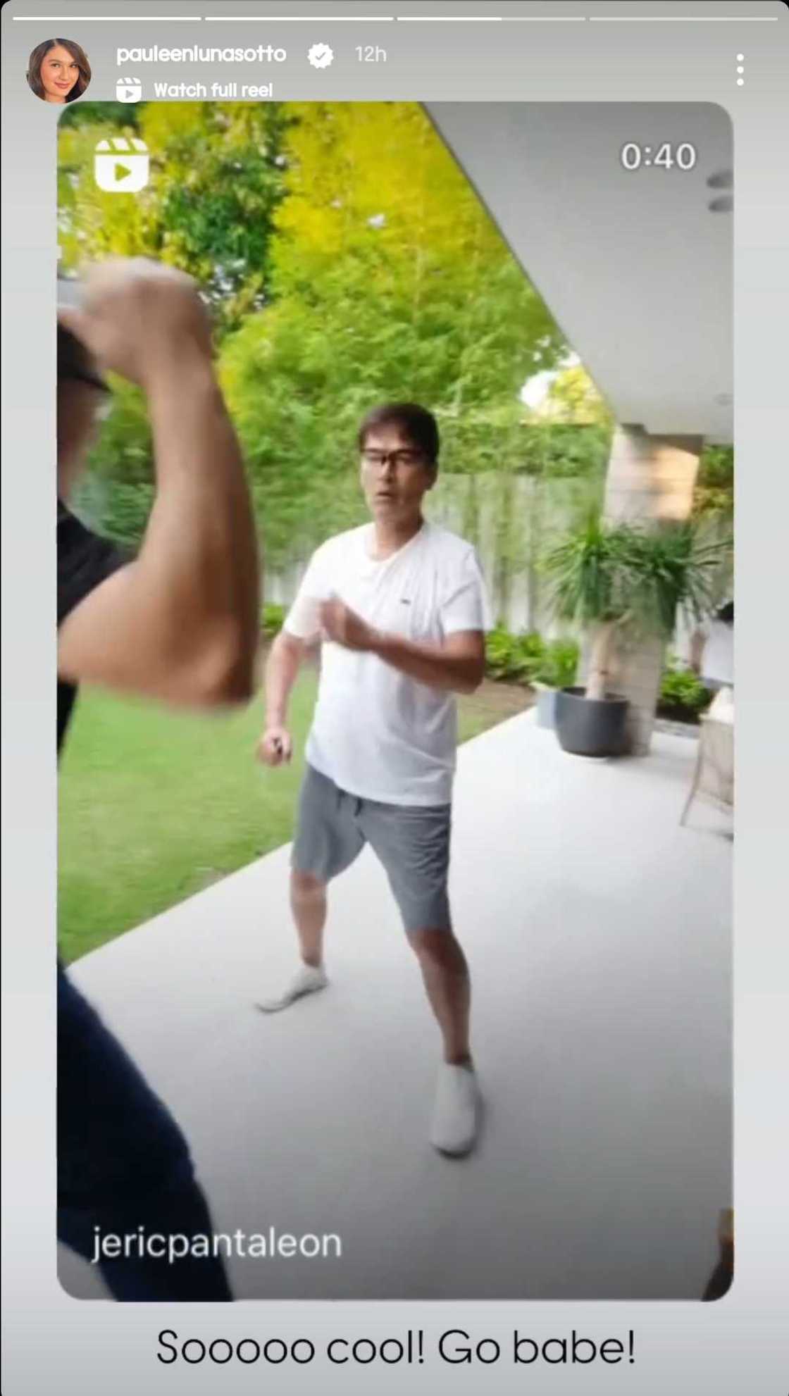 Pauleen Luna, nag-react sa nakakabilib na martial arts training video ni Vic Sotto Pauleen Luna, nag-react sa nakakabilib na martial arts training video ni Vic Sotto