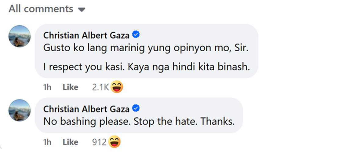 Xian Gaza, may tanong kay Derek Ramsay ukol sa Valentine’s Day gift ni Philmar kay Andi Eigenmann Xian Gaza, may tanong kay Derek Ramsay ukol sa Valentine’s Day gift ni Philmar kay Andi Eigenmann
