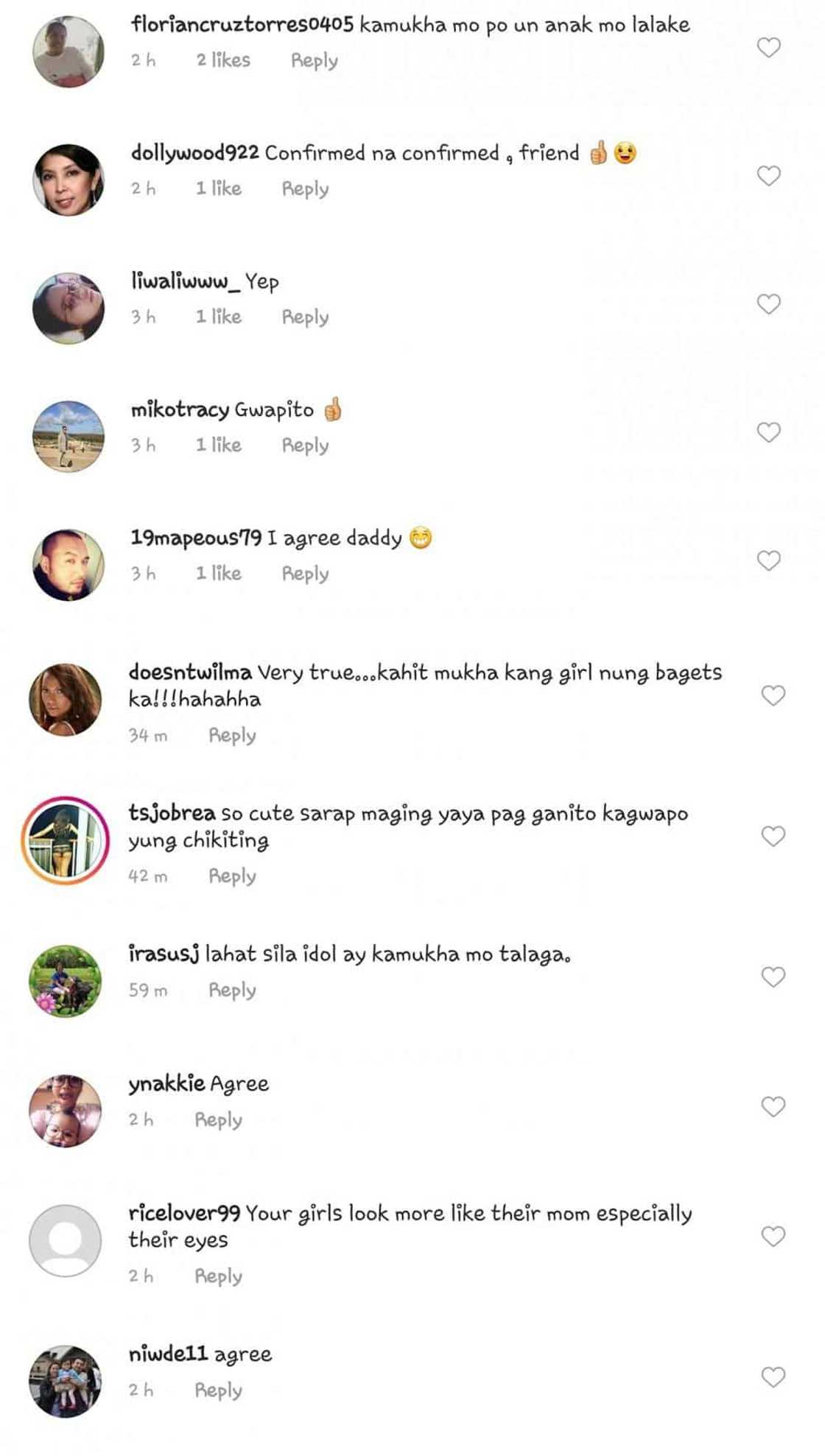 Inah de Belen tells her dad John Estrada that he 'looks like a girl' Inah de Belen tells her dad John Estrada that he 'looks like a girl'