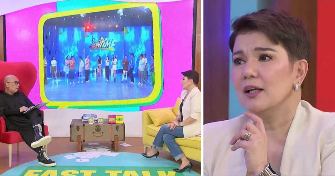 Amy Perez, nag-react sa labanan ng noontime shows ngayon: “It's healthy” Amy Perez, nag-react sa labanan ng noontime shows ngayon: “It's healthy”