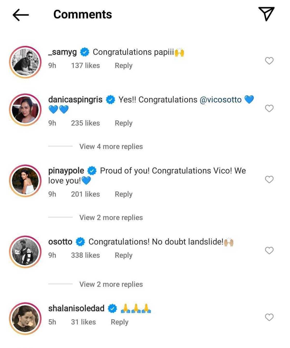 Oyo Boy Sotto, Danica Sotto congratulate brother Vico Sotto for winning second term as Pasig City mayor Oyo Boy Sotto, Danica Sotto congratulate brother Vico Sotto for winning second term as Pasig City mayor