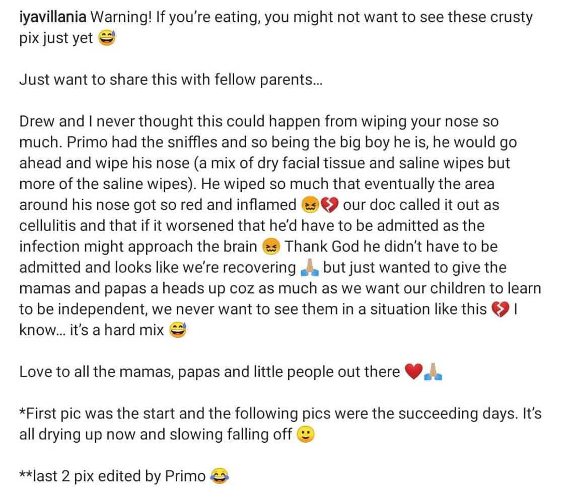 Iya Villania, pinaalalahanan mga ina huwag sobrang pahiran ang ilong dahil maaaring magka-impeksyon Iya Villania, pinaalalahanan mga ina huwag sobrang pahiran ang ilong dahil maaaring magka-impeksyon