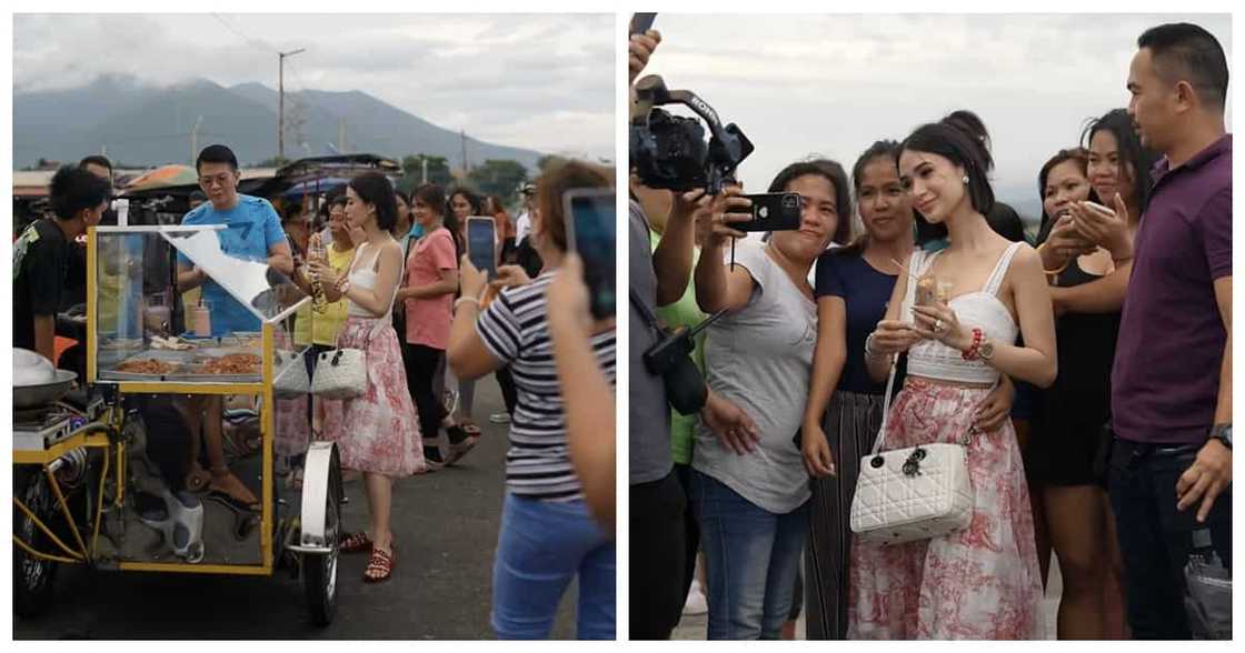 Heart Evangelista, pinagkaguluhan, dinumog habang bumibili ng tusok-tusok Heart Evangelista, pinagkaguluhan, dinumog habang bumibili ng tusok-tusok