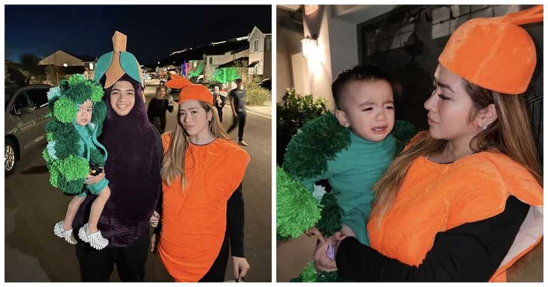 Angeline Quinto, ipinasilip ang unang Halloween ni Sylvio sa US