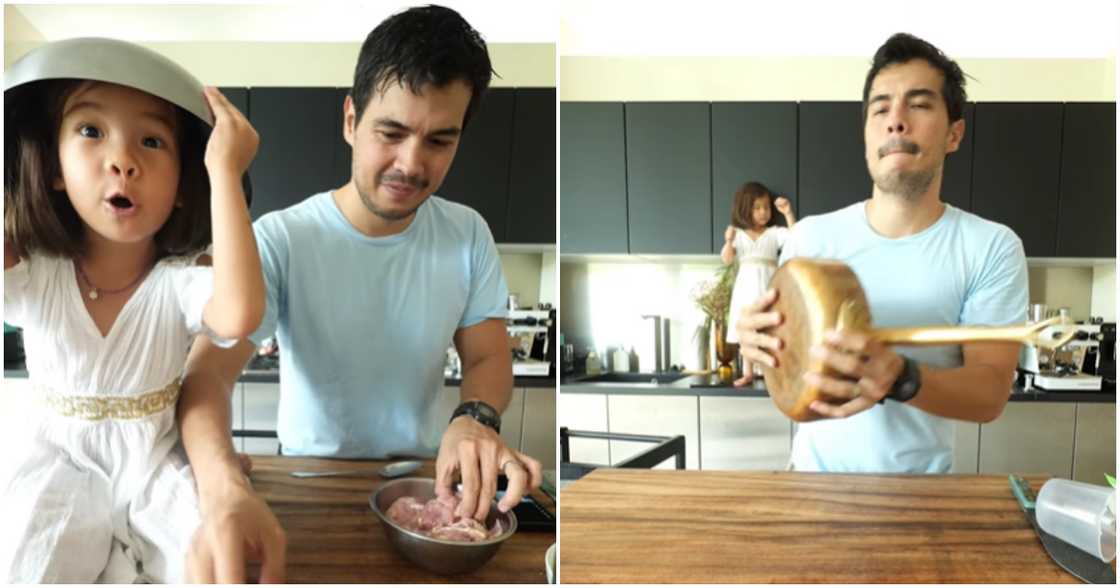Dahlia Heussaff, kinaaliwan sa cooking video kasama ang kanyang ama Dahlia Heussaff, kinaaliwan sa cooking video kasama ang kanyang ama