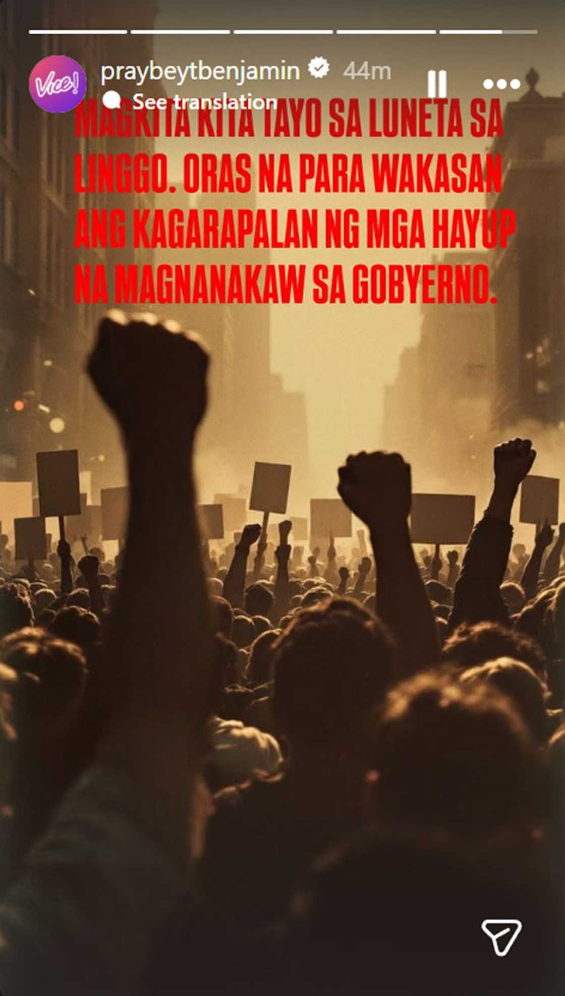 Photo: Vice Ganda (@praybeytbenjamin) Photo: Vice Ganda (@praybeytbenjamin)