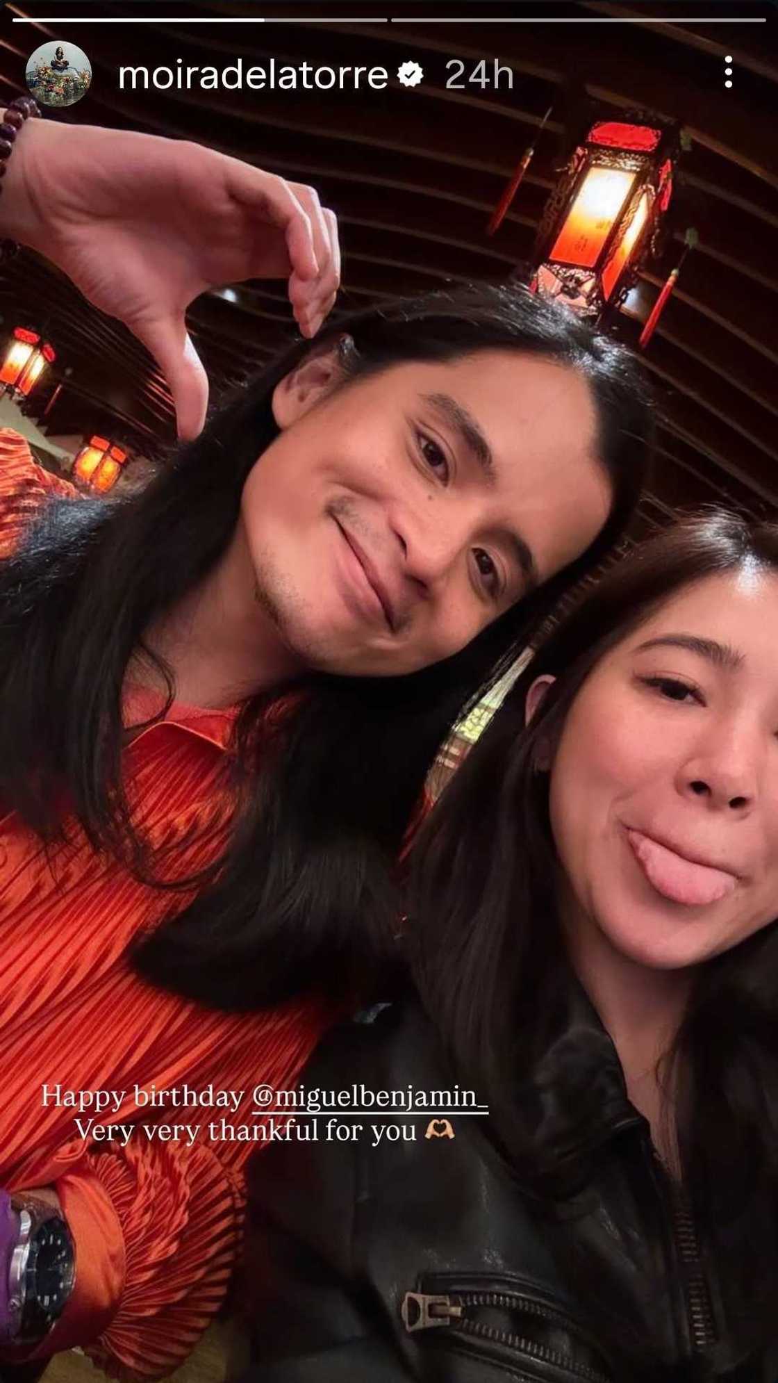 Moira Dela Torre shares heartfelt birthday greetings for Ben&Ben’s Miguel and Paolo