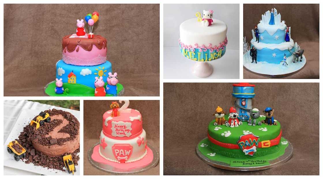 Cartoon cake design