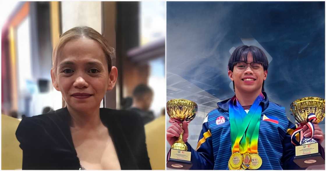 Angelica Yulo, binati ang anak na si Eldrew Yulo sa pagkapanalo ng walong gintong medalya Angelica Yulo, binati ang anak na si Eldrew Yulo sa pagkapanalo ng walong gintong medalya