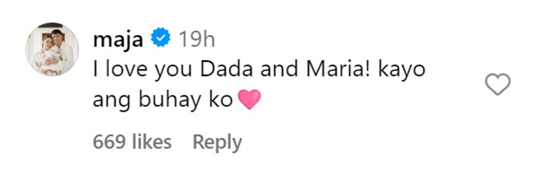 Maja Salvador, may sweet na reply sa birthday message ni Rambo Nuñez para sa kanya Maja Salvador, may sweet na reply sa birthday message ni Rambo Nuñez para sa kanya