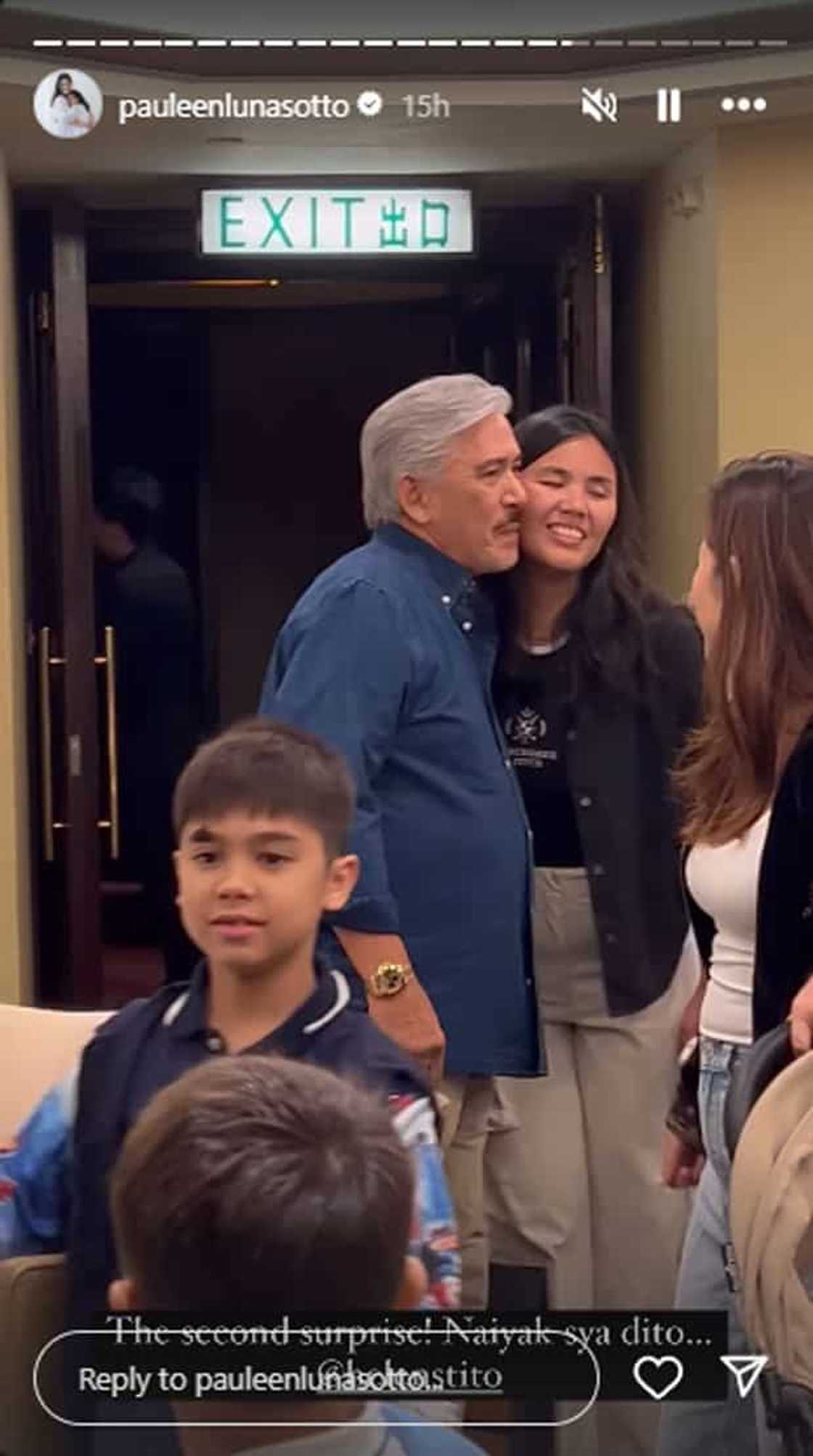 Photo: Vic Sotto (@pauleenlunasotto) Photo: Vic Sotto (@pauleenlunasotto)