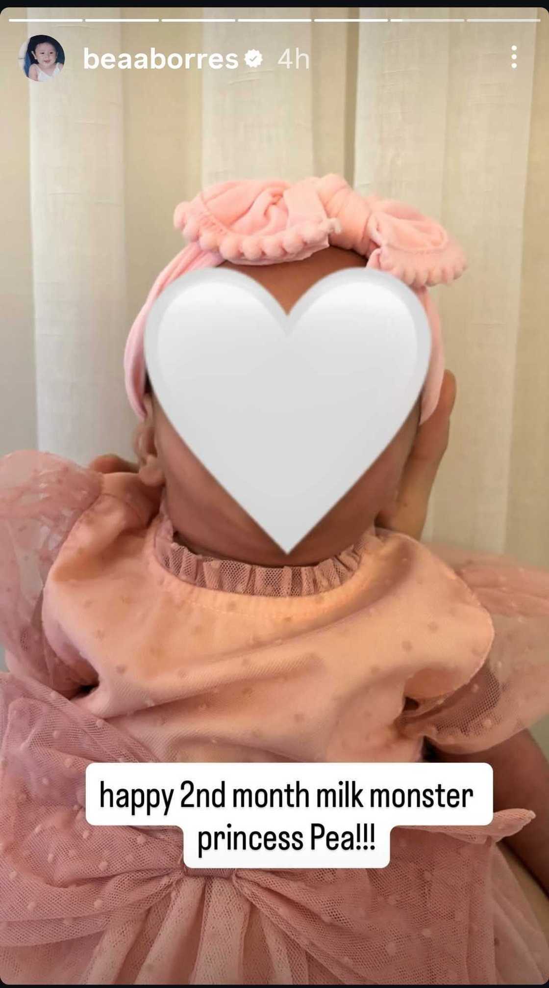 Bea Borres, ipinagdiwang ang 2nd month milestone ng kanyang baby Bea Borres, ipinagdiwang ang 2nd month milestone ng kanyang baby