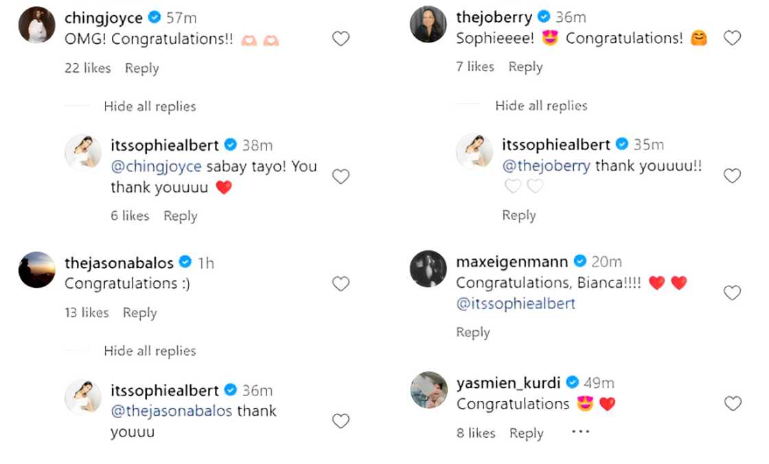 Celebs react to Vin Abrenica, Sophie Albert expecting their Baby No. 2 Celebs react to Vin Abrenica, Sophie Albert expecting their Baby No. 2