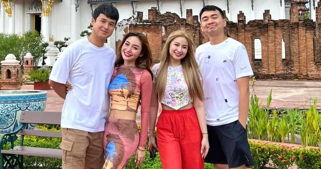 Xian Gaza bonds with Jerome Ponce and Sachzna Laparan in Thailand (Christian Albert Gaza)