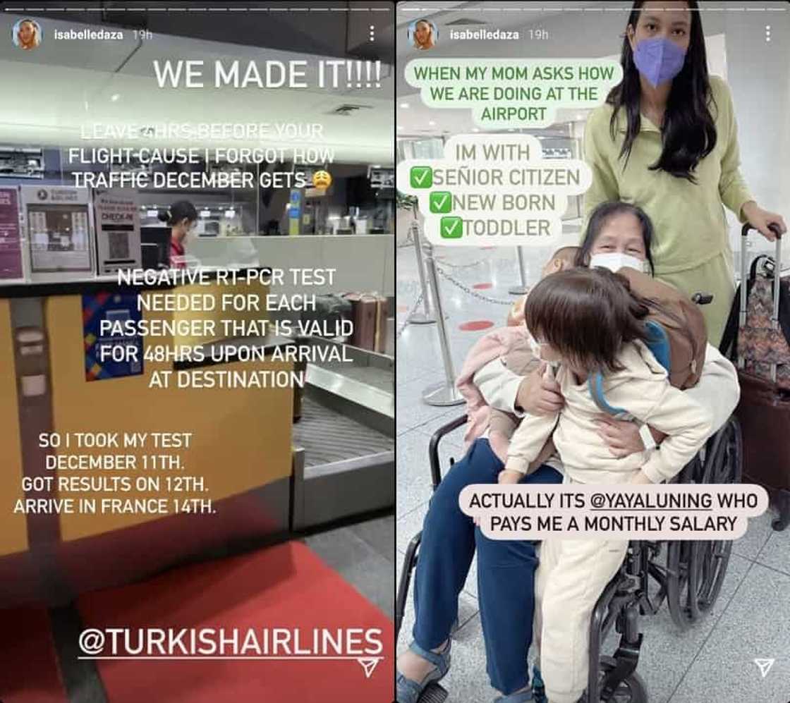 Post ni Isabelle Daza tungkol sa pag-travel kasama si Yaya Luning, viral na Post ni Isabelle Daza tungkol sa pag-travel kasama si Yaya Luning, viral na