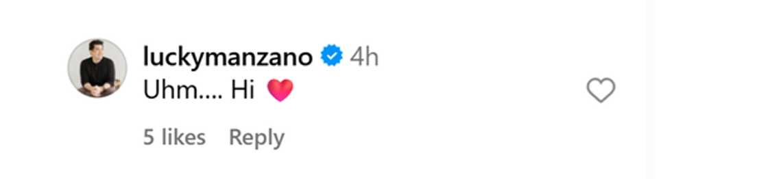 Luis Manzano reacts to snaps of Jessy Mendiola flaunting her look for her 'ASAP' comeback Luis Manzano reacts to snaps of Jessy Mendiola flaunting her look for her 'ASAP' comeback
