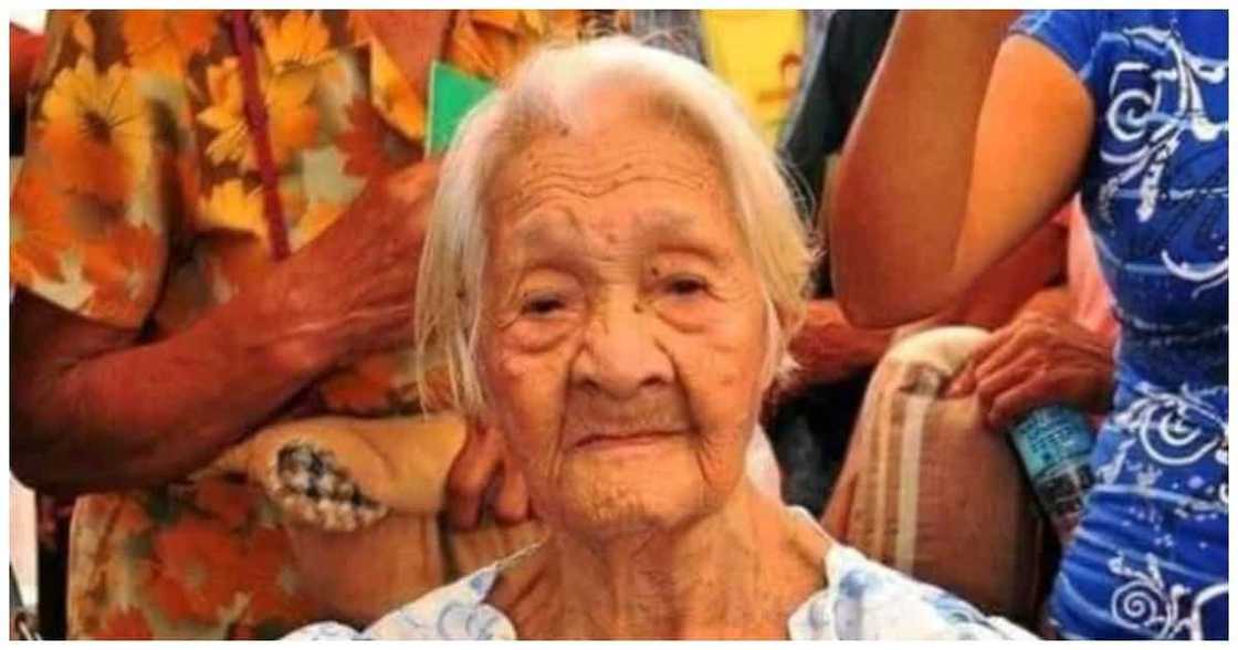 Naitalang "oldest living Filipino", may anak na lumampas na rin ang edad sa 100 Naitalang "oldest living Filipino", may anak na lumampas na rin ang edad sa 100