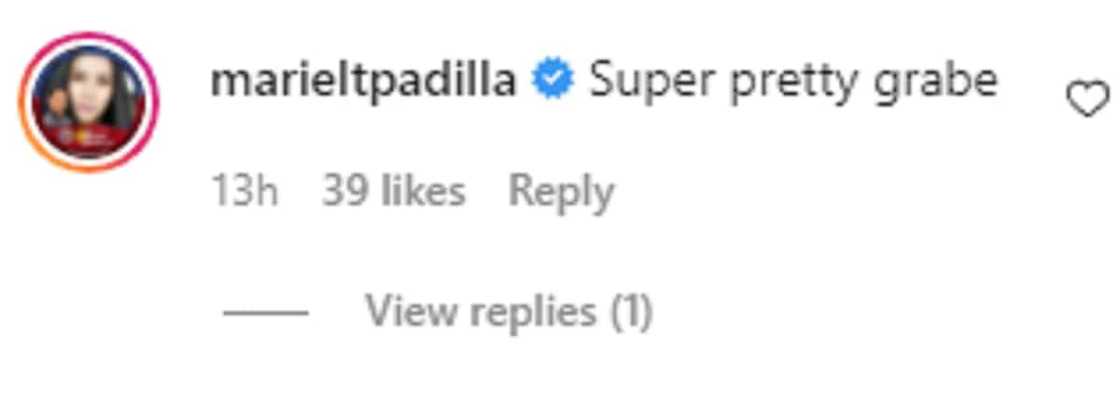 Mariel Padilla, napasabi ng "grabe" sa sobrang ganda ni Heart Evangelista sa kanyang viral photo Mariel Padilla, napasabi ng "grabe" sa sobrang ganda ni Heart Evangelista sa kanyang viral photo