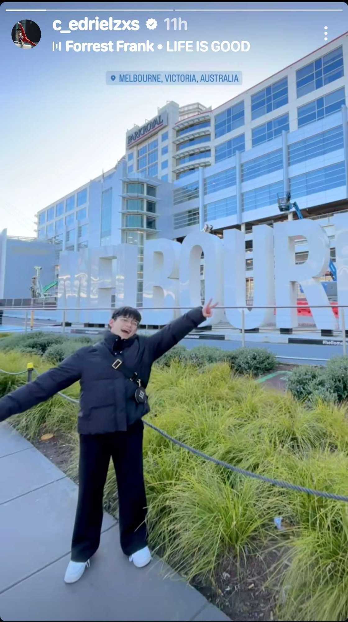 Carlos Yulo at Chloe San Jose, ibinida ang ilang moments nila sa Australia Carlos Yulo at Chloe San Jose, ibinida ang ilang moments nila sa Australia