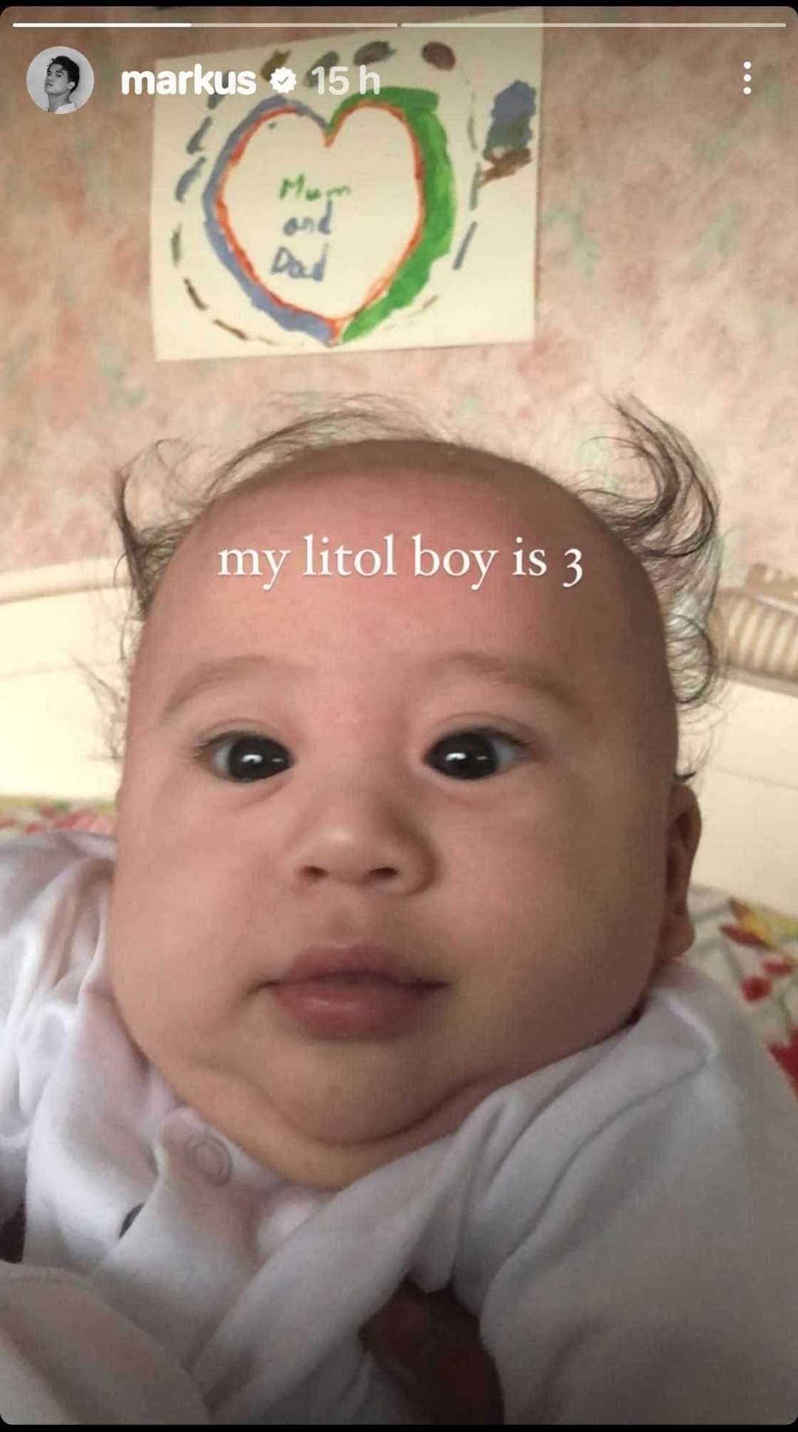 Markus Paterson posts adorable birthday greeting for son Jude Markus Paterson posts adorable birthday greeting for son Jude