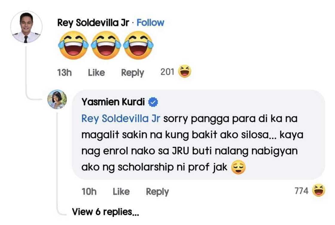 Post ni Yasmien Kurdi tungkol sa 'Jak Roberto University', kinagiliwan