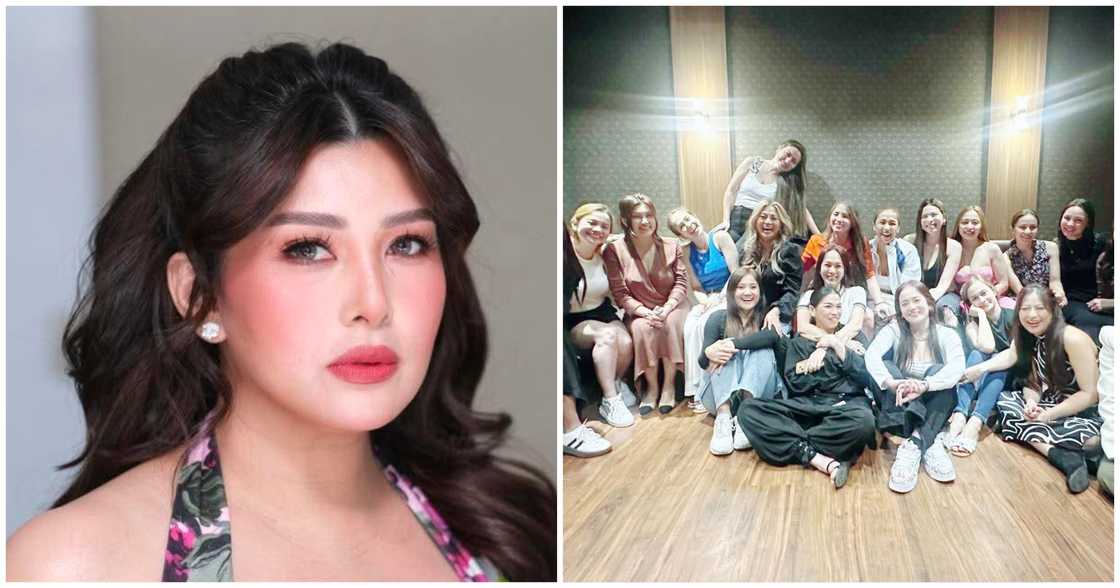 Sunshine Garcia, may pasilip sa 'dinner meeting' ng SexBomb girls kasama ang mga asawa nila Sunshine Garcia, may pasilip sa 'dinner meeting' ng SexBomb girls kasama ang mga asawa nila