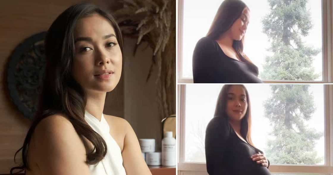 Maja Salvador flaunts 37-week baby bump on Mother’s Day