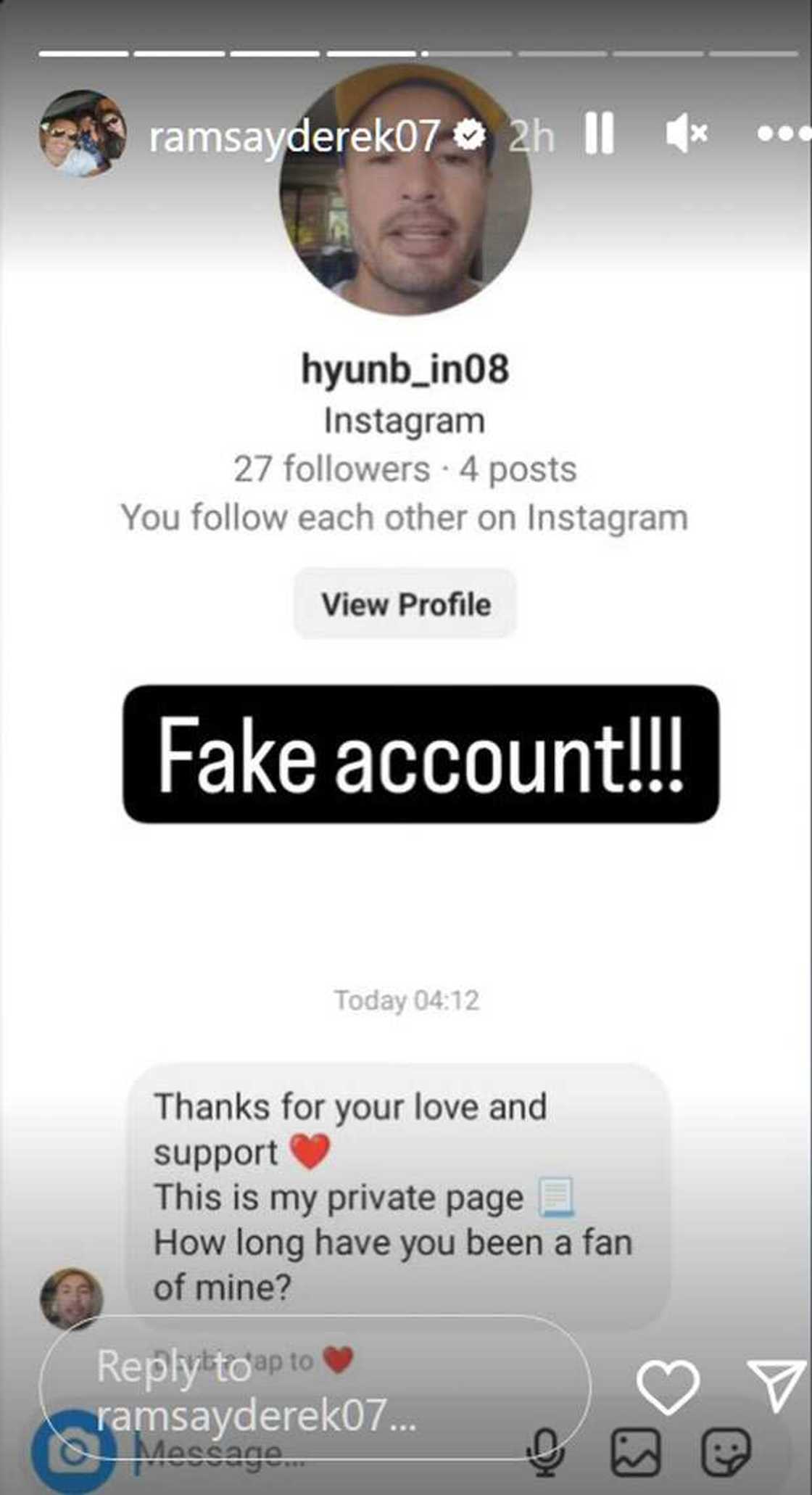 Derek Ramsay Derek Ramsay