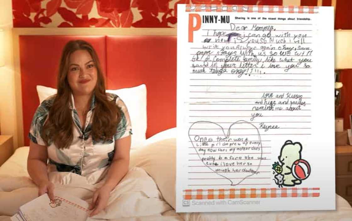 KC Concepcion, napa-throwback sa mga letters na sinulat niya sa kanyang mama KC Concepcion, napa-throwback sa mga letters na sinulat niya sa kanyang mama