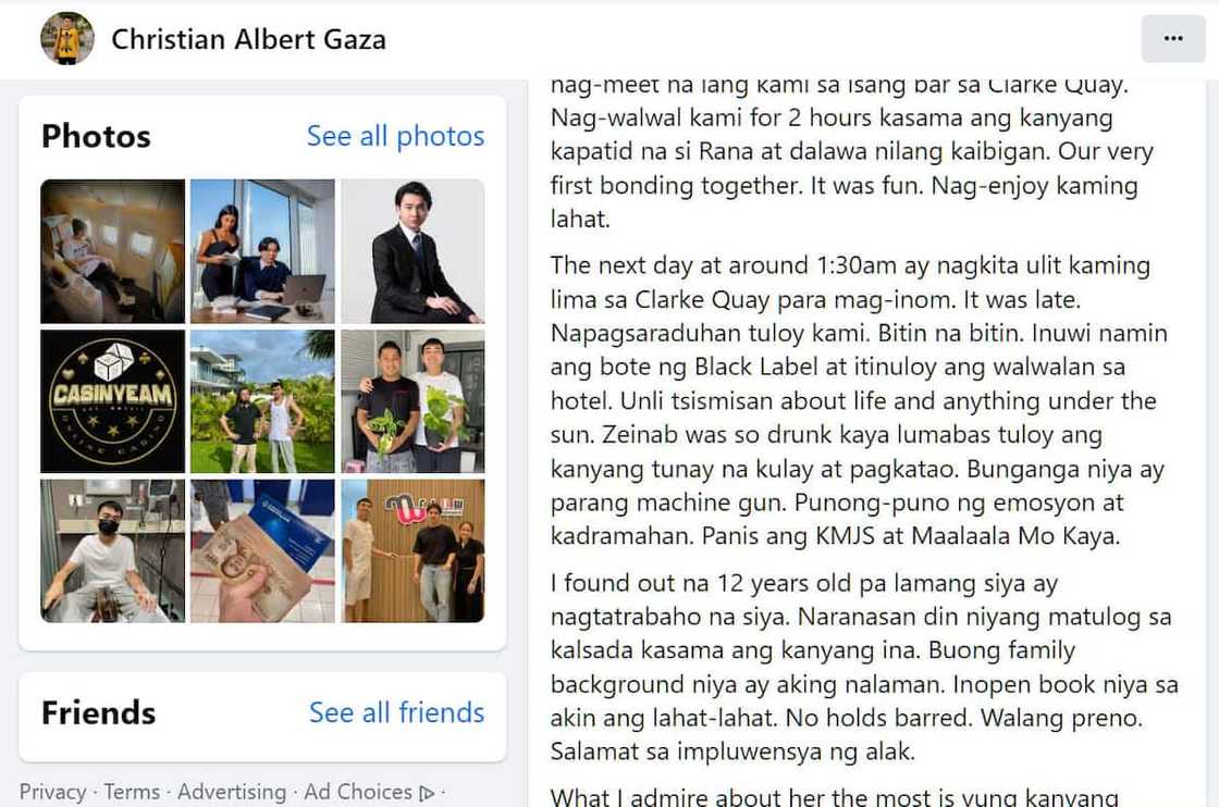 Xian Gaza, ikinuwento kaganapan nung mag-bonding umano sila ni Zeinab Harake: "Lumabas kanyang tunay na kulay" Xian Gaza, ikinuwento kaganapan nung mag-bonding umano sila ni Zeinab Harake: "Lumabas kanyang tunay na kulay"
